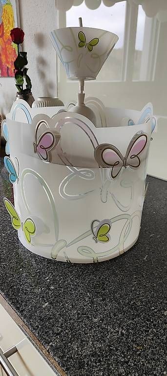 Lampadari & plafoniere: Kinder Decken- / Pendel Lampe Schmetterling – Usato da Windisch venduto da Dan.Win