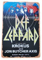 DEF LEPPARD  -  Blechschild   (neu, OVP)