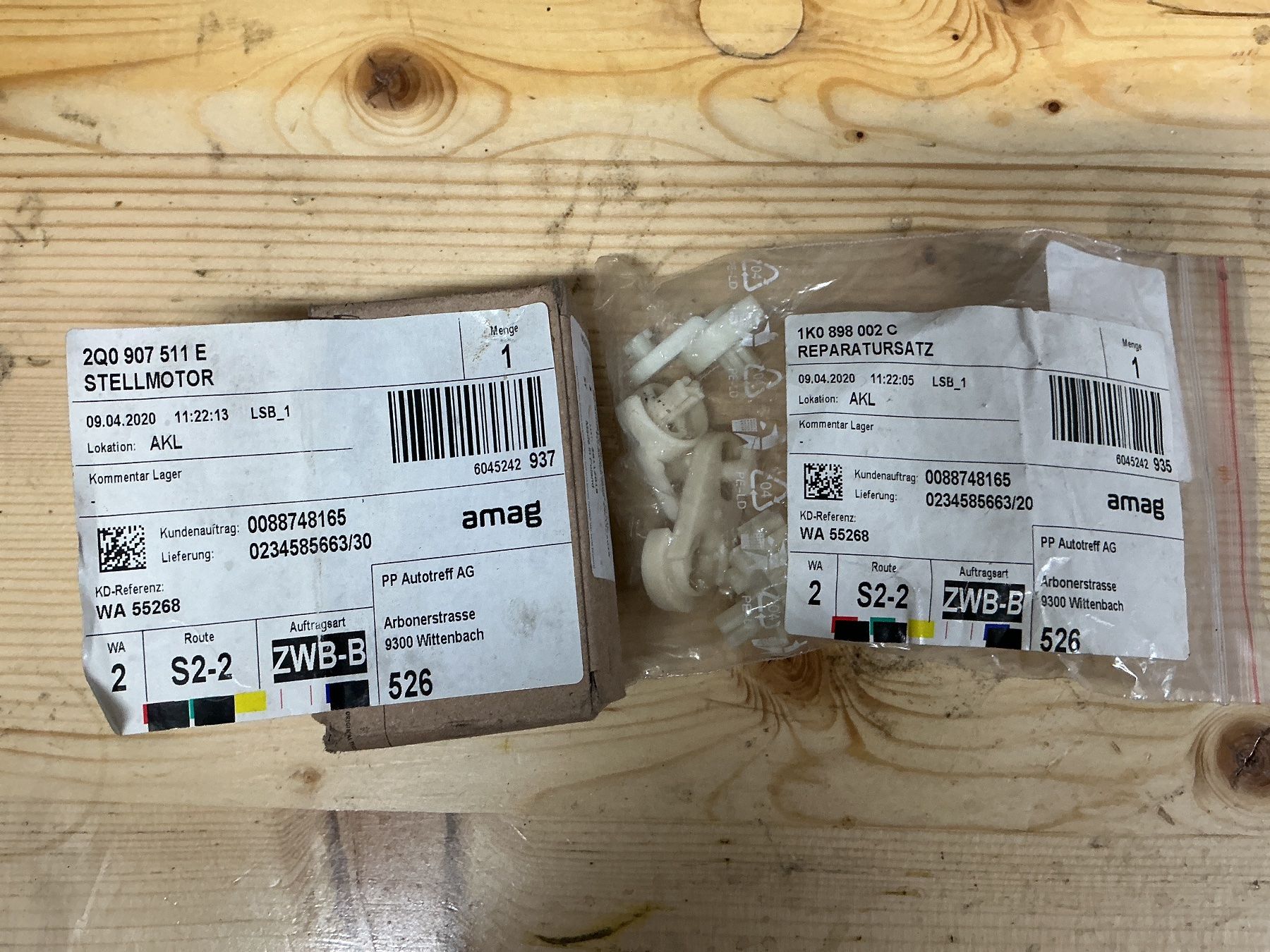 Tutti pezzi di ricambio auto: Klima REPARATURSATZ PASSAT VW – Nuovo (secondo la descrizione) da Waldkirch venduto da marco1151