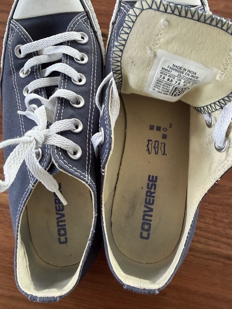 Converse Herrenschuhe: Converse Turnschuhe dunkelblau – Gebraucht aus Hedingen von mon_br7r 1