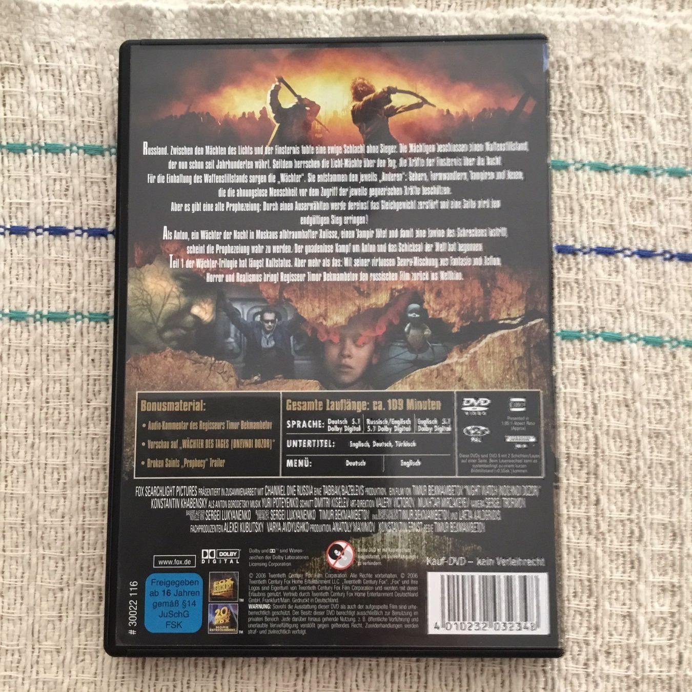 Alle DVDs: Wächter der Nacht dvd – Neu (gemäss Beschreibung) aus Blauen von berlingo65 1