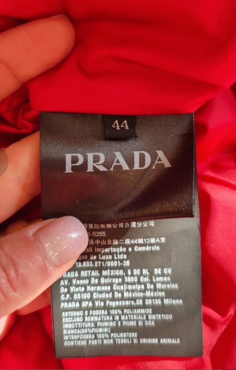 Prada Giacche: Prada red down puffer jacket – Usato da Teufenthal AG venduto da yul_x526 4