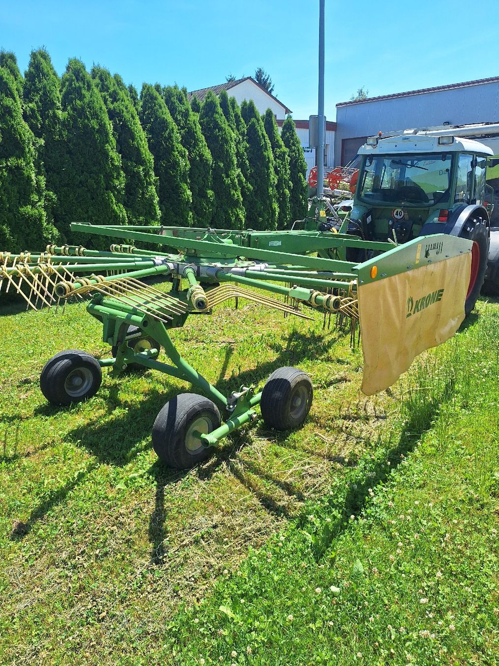 Krone Raufutterernte: Schwader Krone – Gebraucht aus Thundorf von MFrick01 2