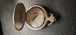 Analoge Quarz Taschenuhr im Retro Design