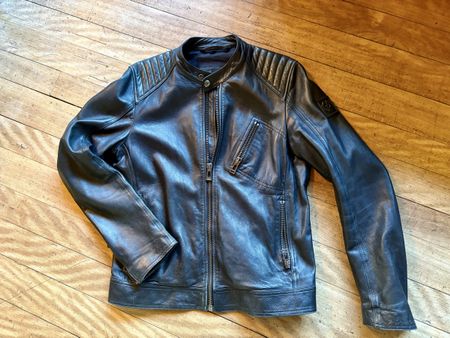 Belstaff Racer Lederjacke Gr. 52