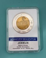 Gedenkmedaille Schweizer Brauchtum / Jodeln