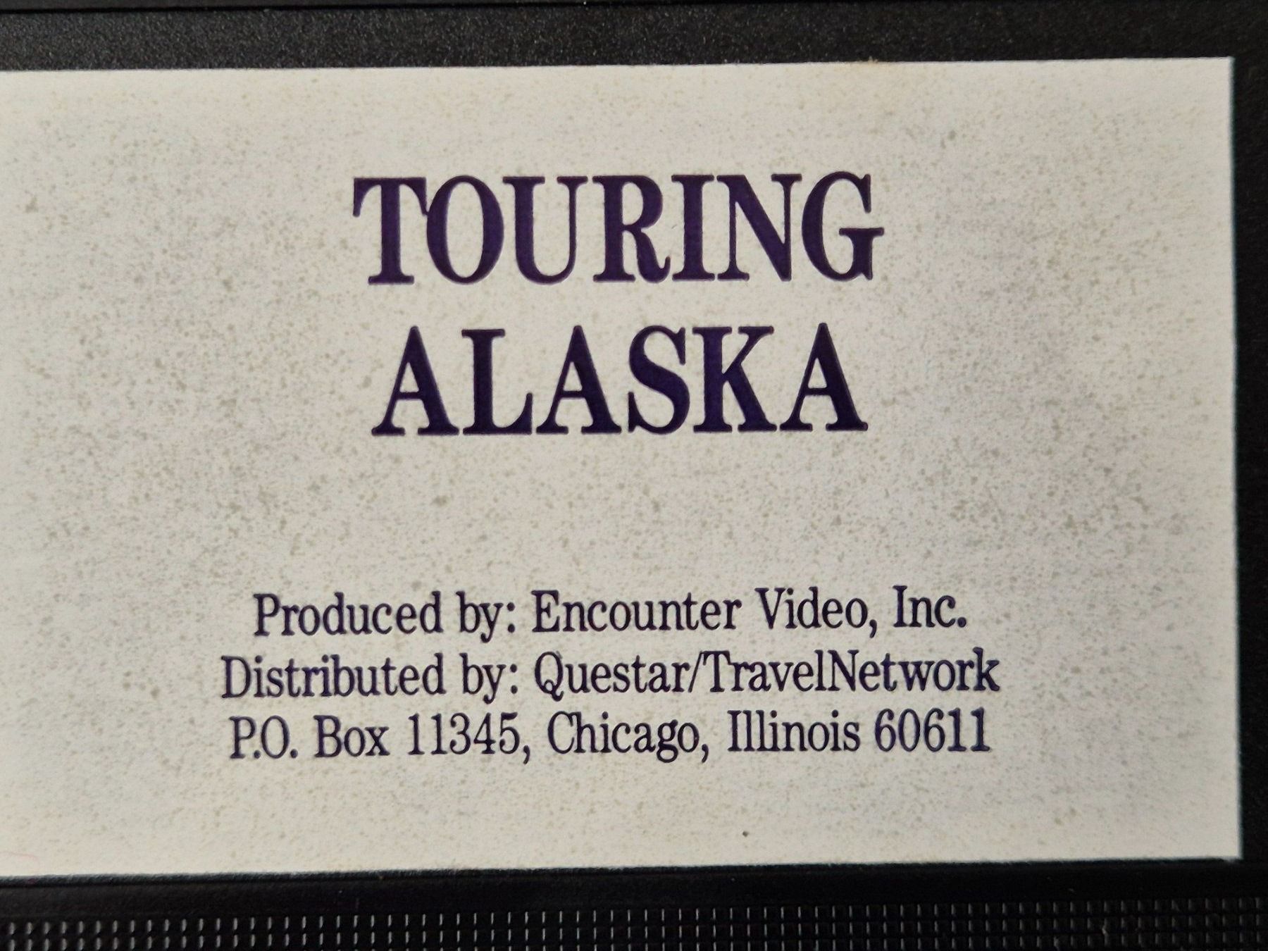 Tutti i VHS: Video Kassette VHS  Touring Alaska Englisch – Usato da Seewen SZ venduto da SuperpumaDisplayTeam 5