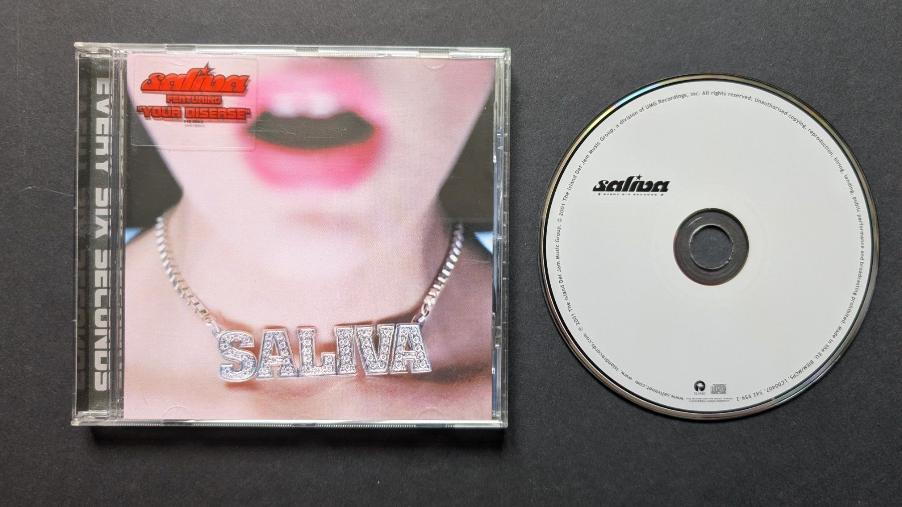 CDs: Saliva | Every six seconds | CD – D'occasion à Bottmingen par dan_c5wb