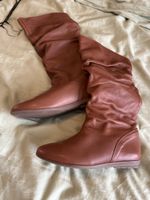 Trendige Lederstiefel in Braun - Perfekt für den Herbst!