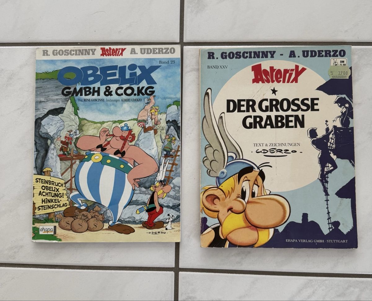 Fumetti: Asterix/ Lucky Luke / Titeuf / Gallenstein – Usato da Kriens venduto da UVO9 3
