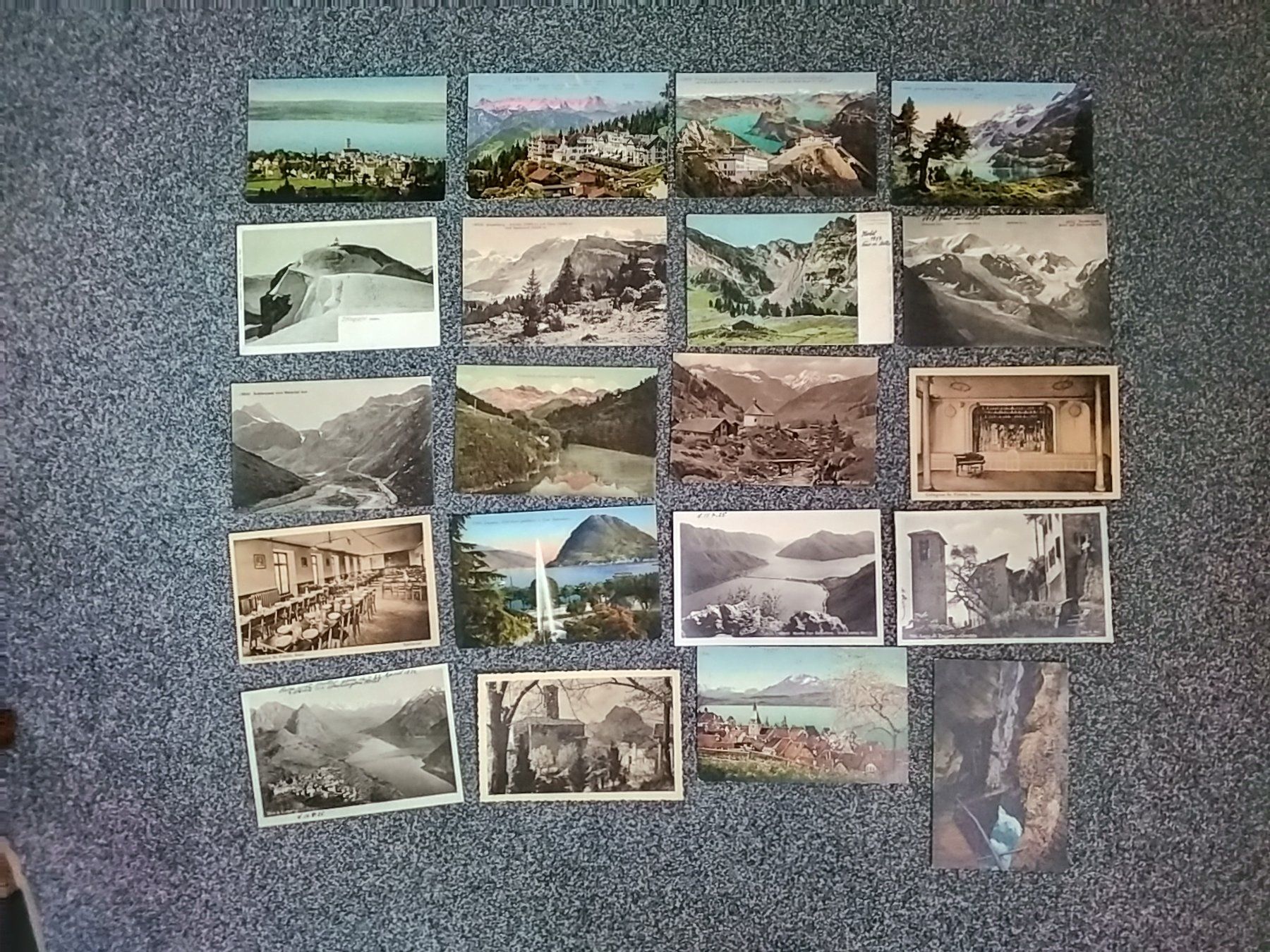 Cartoline postali: Sammlung Ansichtskarten Schweiz 100 Stück – Usato da Appenzell venduto da lama19 4
