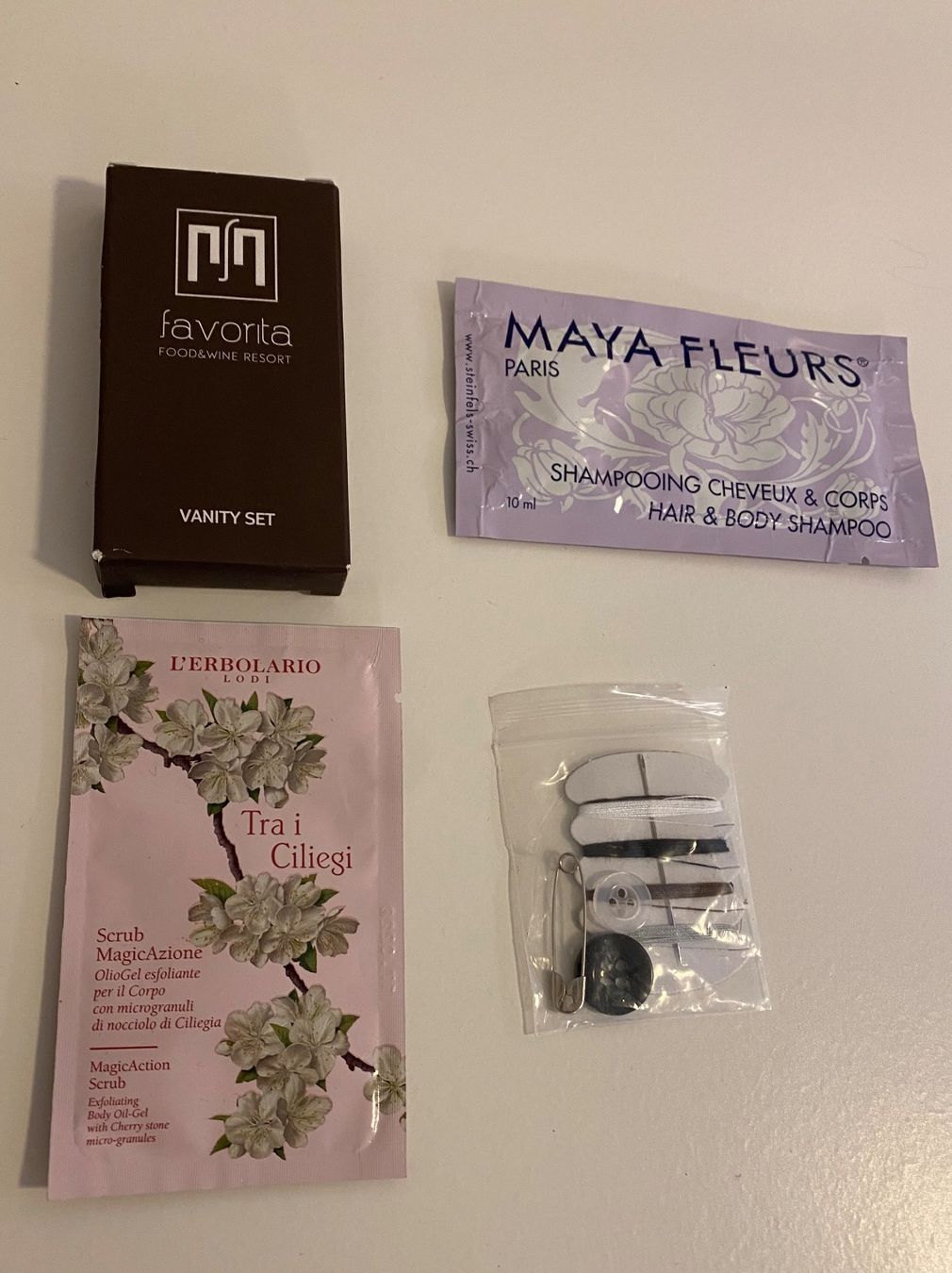 Duschen: REISE Höflichkeitsset BEAUTY KIT – Neu und originalverpackt aus chiasso von Wulli 2