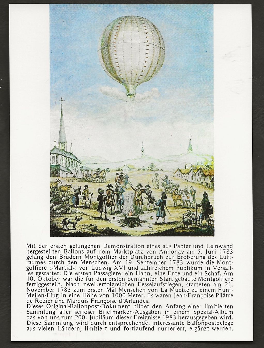 Tutti i francobolli: Ballon  1981 Frankreich Mongolei Bordeaux Luftpost – Usato da Au ZH venduto da xelagreb01 1