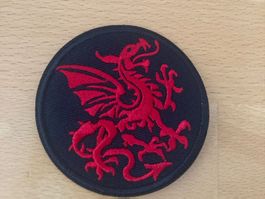 Celtic Gower Dragon Patch Sticker Aufnäher