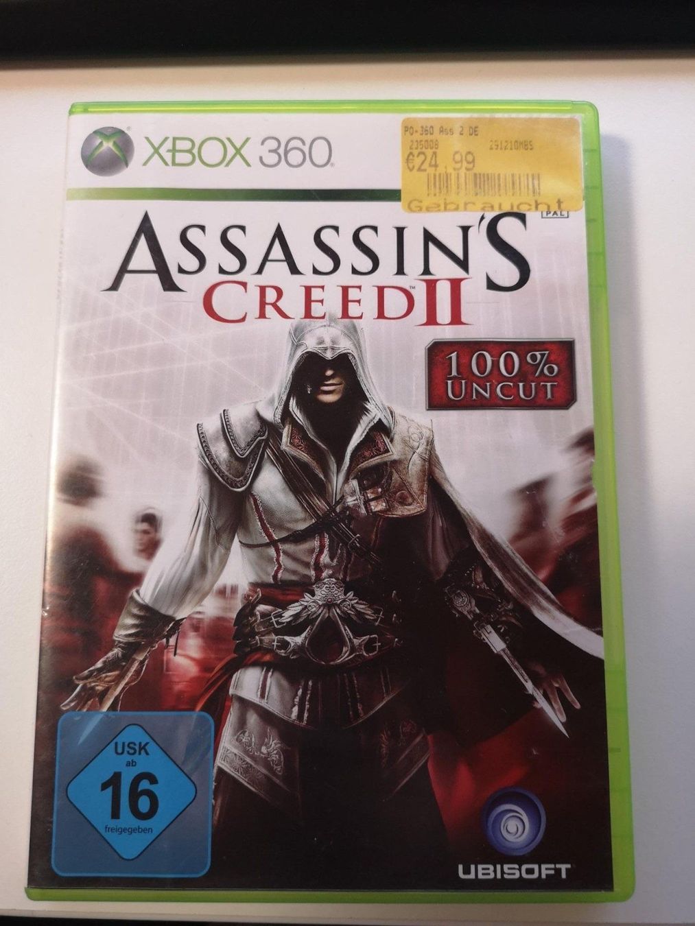 Spiele: Assassin's Creed II 100% UNCUT XBOX 360 – Gebraucht aus Herisau von Seyashop1