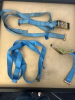 2x Ratschen-Zurrgurte blau 3m LC 1000 daN / Ladungssicherung