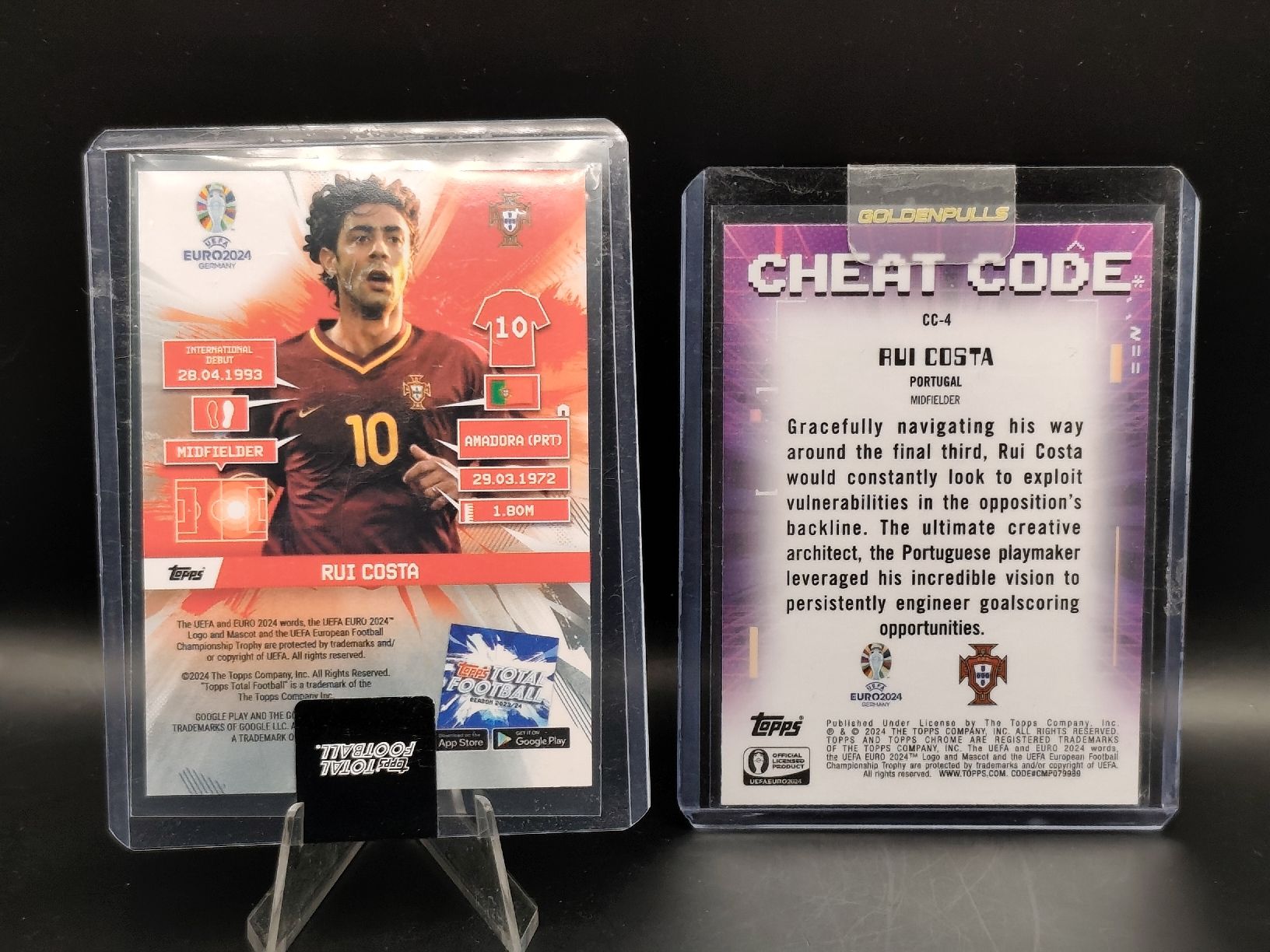 Topps Carte collezionabili: Rui Costa 5/5 Topps Velocity & Insert Cheatcode - Portugal – Usato da Ostermundigen venduto da DaCards 1