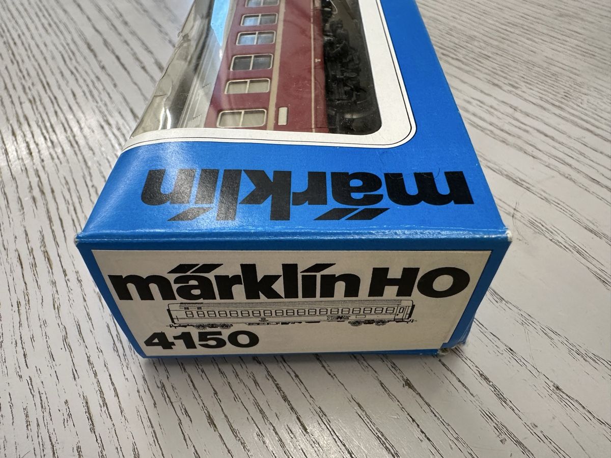 Märklin Modellini di ferrovie: Märklin 4150 DB TEN Sclafwagen – Usato da Lupsingen venduto da New-Haven 5