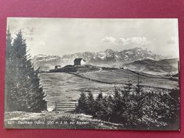 Ansichtskarte Gasthaus Gäbris Alpstein gelaufen 1922