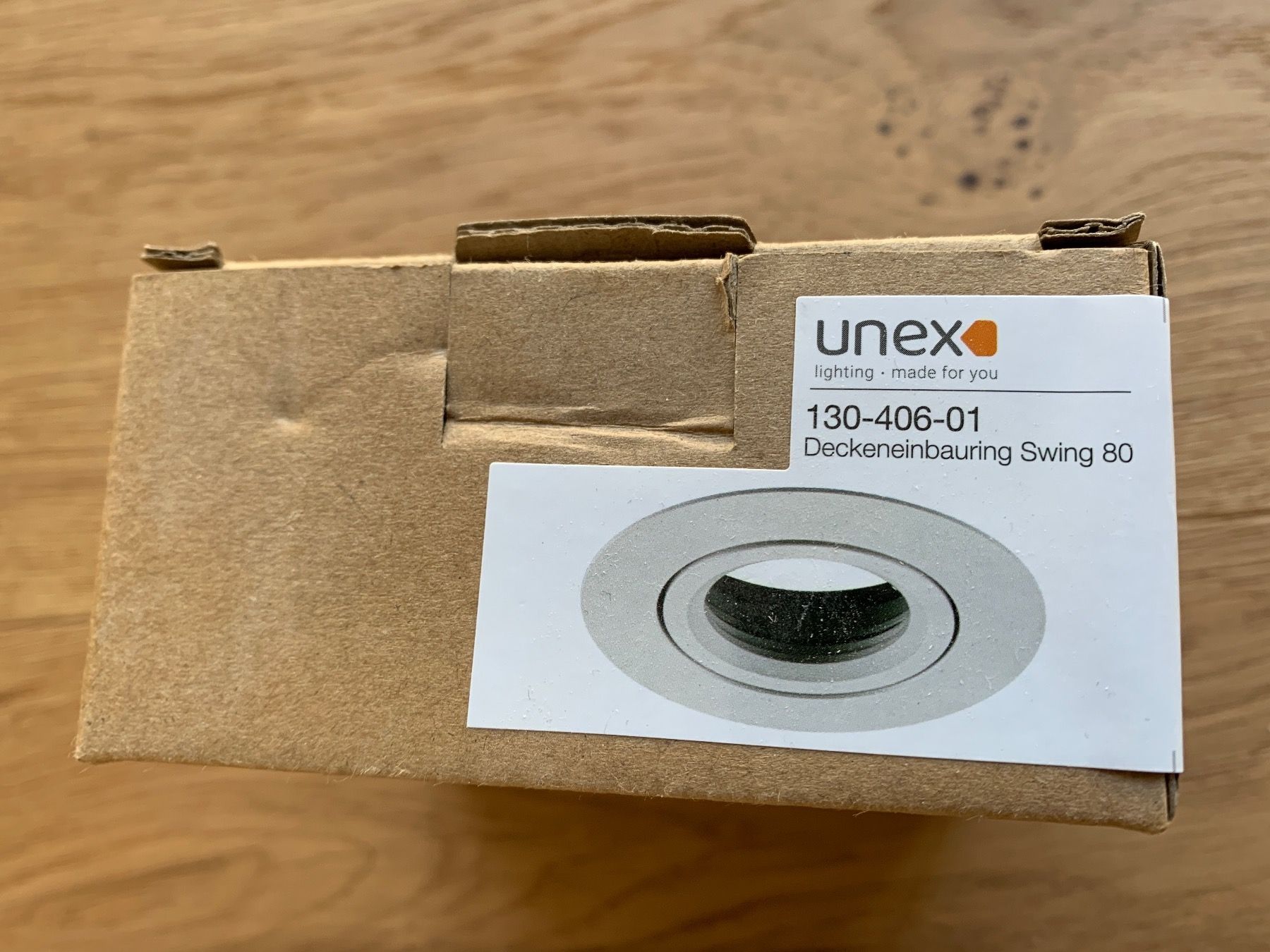 Lampadari & plafoniere: 1 x LED UNEX Deckeneinbauring Swing 80 – Nuovo e nell'imballaggio originale da Bachenbülach venduto da pako91 1