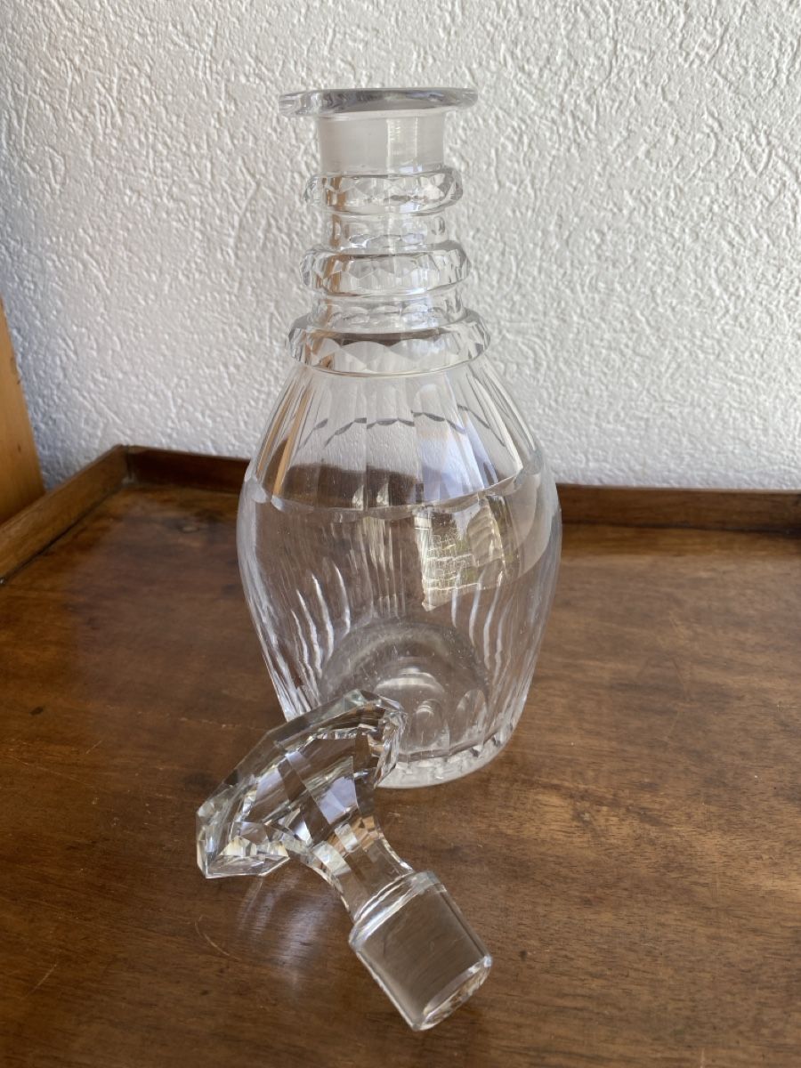 Caraffe: Elegante Kristallkaraffe mit Schliffmuster – Usato da Burgdorf venduto da gre_2ftz 3
