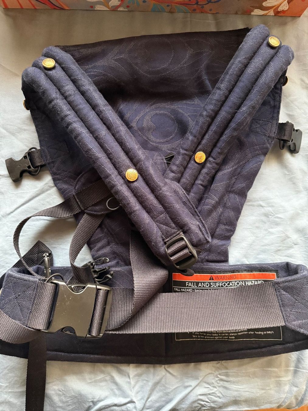 Artipoppe Bauch- & Rückentragen: Baby carrier "Zeitgeist Argus Belle" navy/small patterned – Neu (gemäss Beschreibung) aus Cugy VD von jessicavelap 2