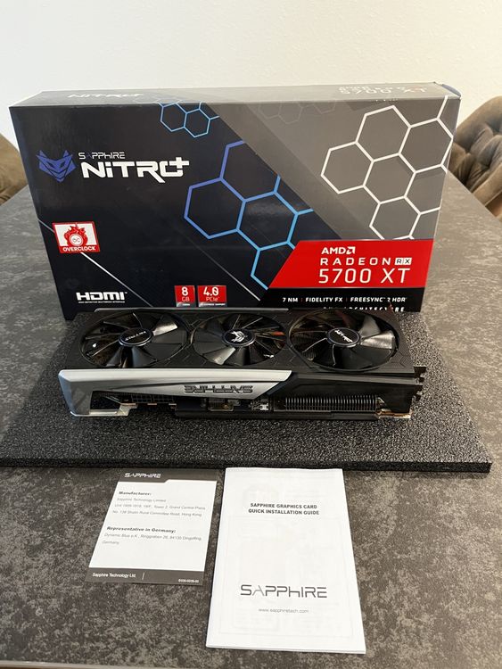 Sapphire Nitro Radeon RX 5700 XT 8GB | Kaufen auf Ricardo