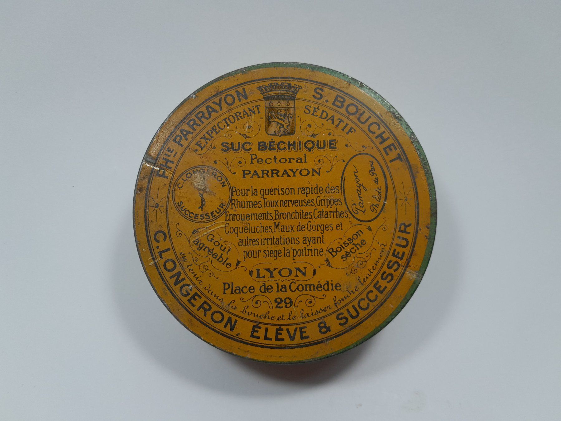 Dosen: Vintage Blechdose - C. Longeron Lyon – Gebraucht aus Männedorf von Bel-view 1