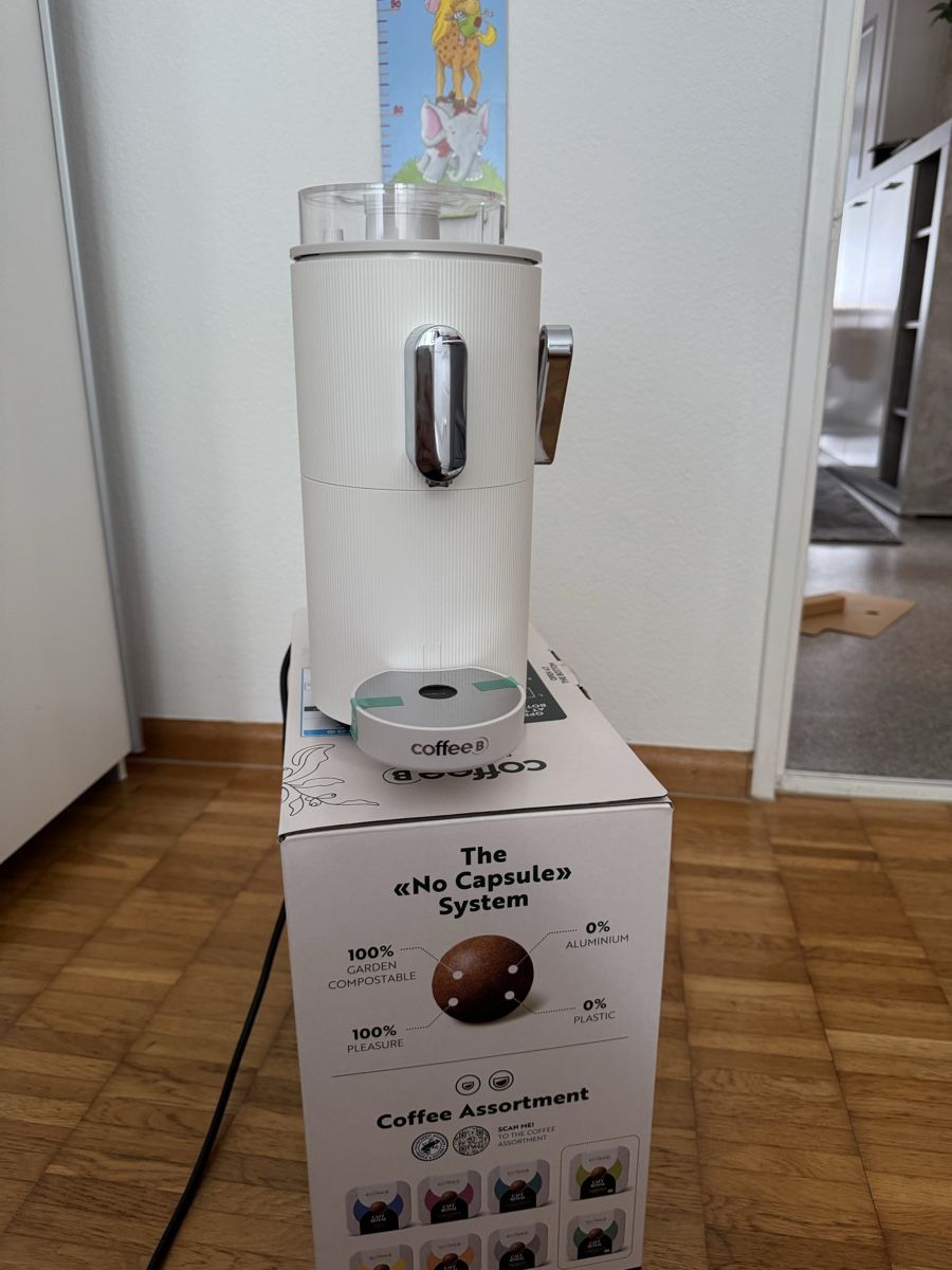 Coffee B Kaffeemaschinen & Espressomaschinen: CoffeeB Globe Kaffeemaschine - Das Kapsellose System! – Neu und originalverpackt aus Aesch BL von Bet91 3