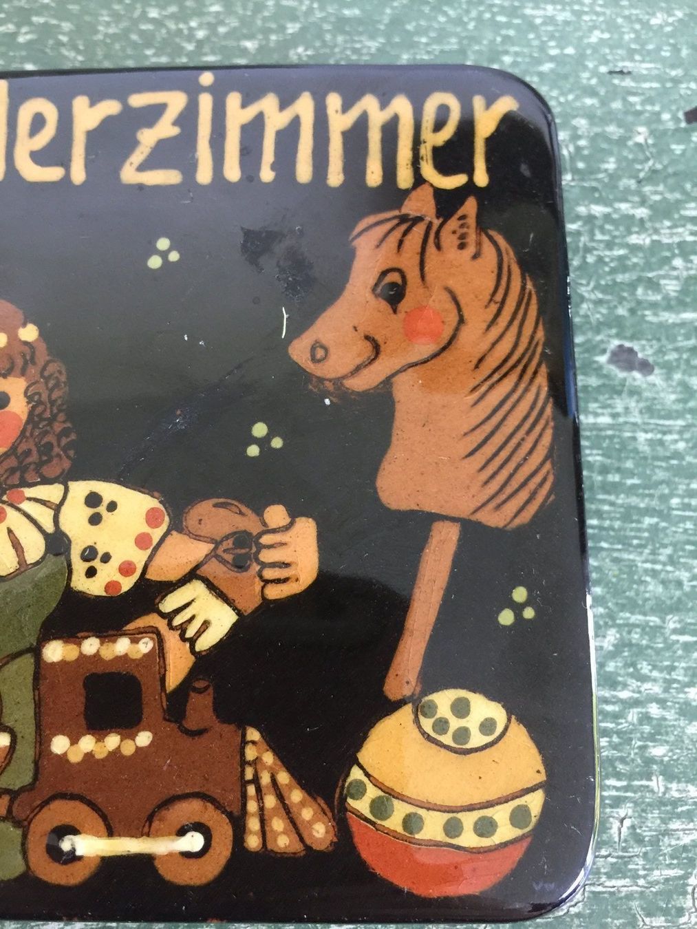 Schilder: Swiss Keramik Schild Kinderzimmer – Gebraucht aus Kirchdorf von Vintagewunder 2
