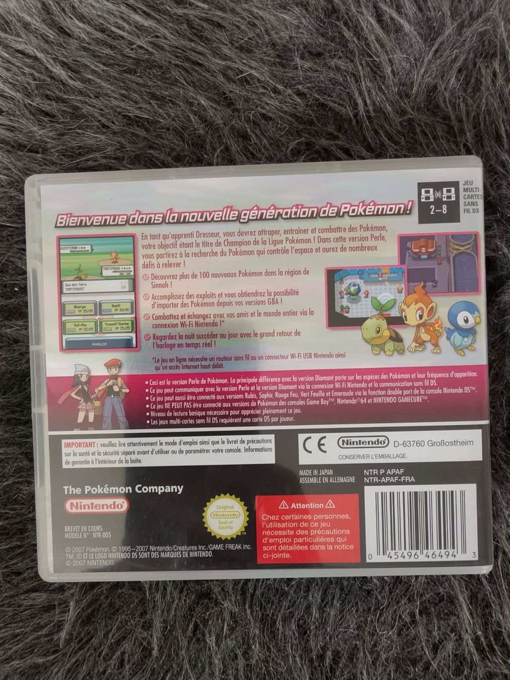 Pokemon Perle / Pearl Nintendo DS (Gebraucht) in La Chaux-de-Fonds für ...