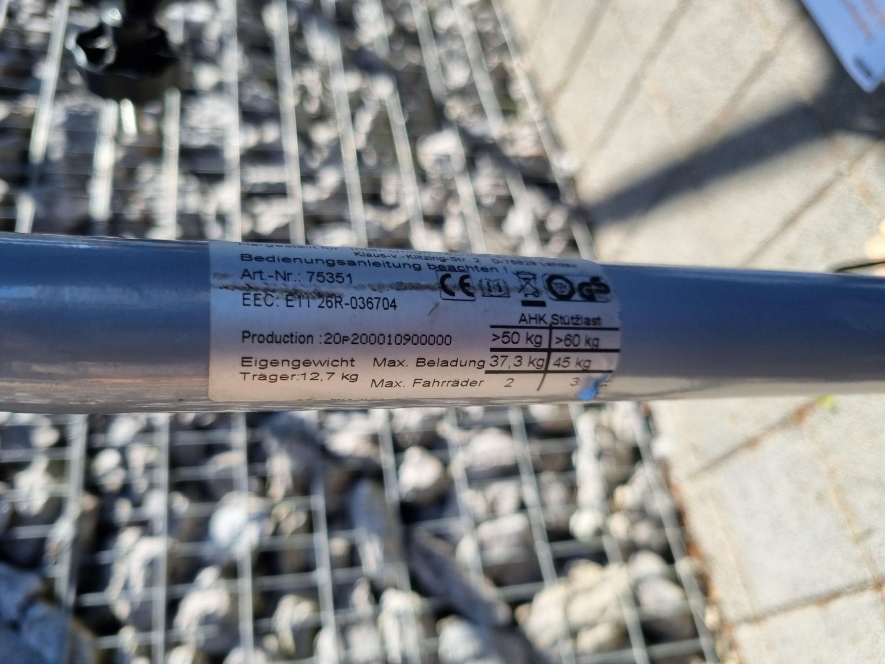 Anhängerkupplungen: Auto Fahrradträger Unitec Evolution – Gebraucht aus Bowil von  2