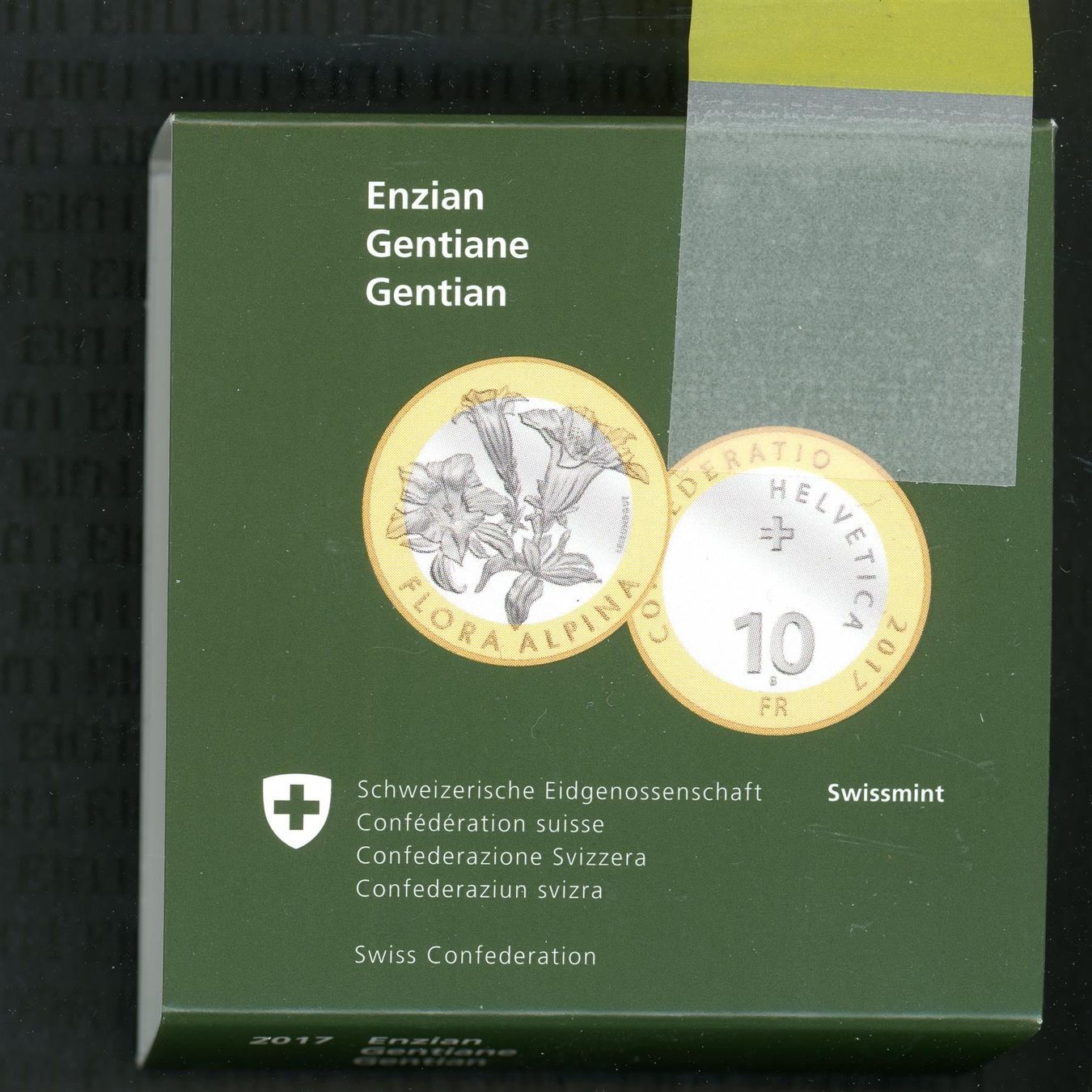 Tutti le monete: CHF__10.00 2017 Enzian PP #0676 10 Franken – Nuovo e nell'imballaggio originale da Widnau venduto da Elf11 6