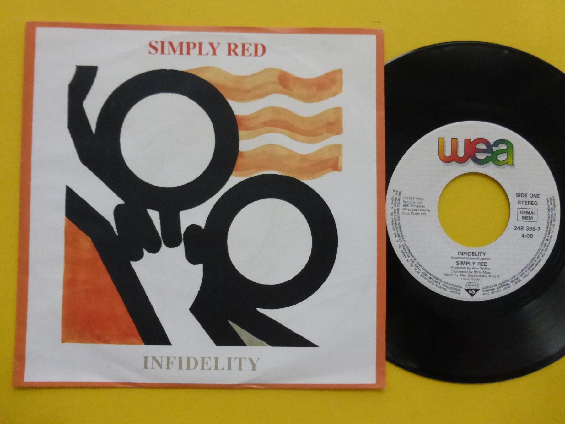 Dischi in vinile: Simply Red – Infidelity – Usato da Zürich venduto da Swiss57
