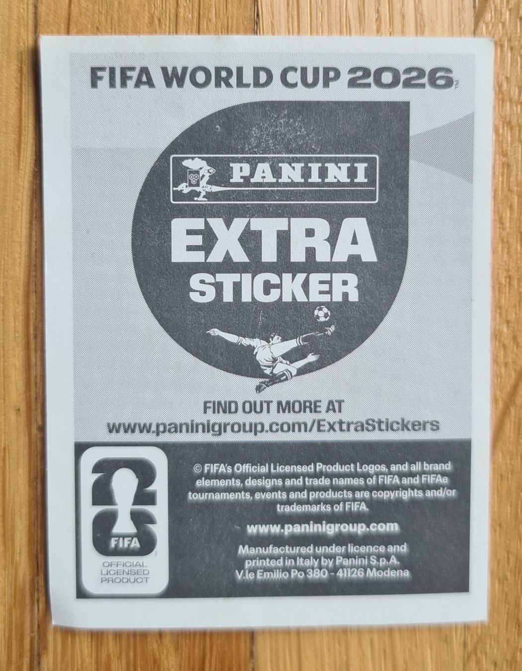 Panini Sammelbilder & Trading cards: Panini WM 2026 - Extra Sticker Florian Wirtz – Gebraucht aus Grosswangen von Spieler10 1