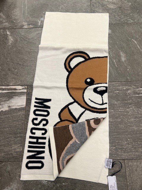 Moschino Foulard & Sciarpe: Moschino Teddyschal - neu – Nuovo (secondo la descrizione) da Abtwil SG venduto da jac_2nrd 1