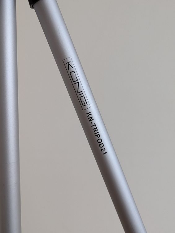 König & Meyer Treppiedi & Teste: Konig KN-TRIPOD21 tripod aluminium 1m30cm – Usato da Zürich venduto da NICKDUSS 2