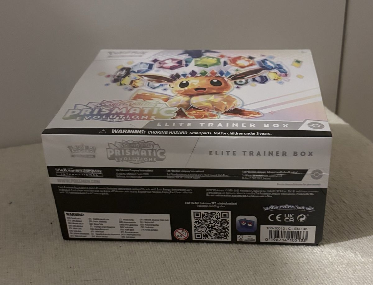 Pokémon Cartes à collectionner: Pokémon Scarlet & Violet Prismatic Evolutions ETB - EN – Neuf (Voir description) à Grand-Lancy par Mario64 4