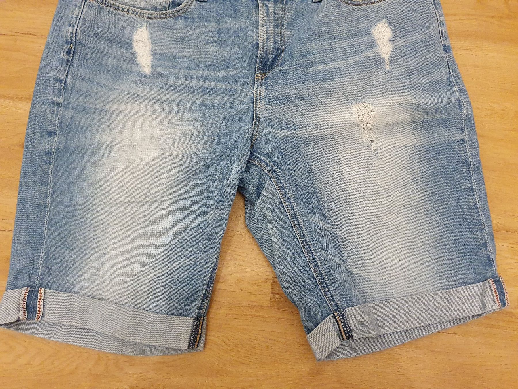 H&M Pantaloni: Damen Jeans Short, H&M  Gr. 29, blau – Usato da Heinrichswil venduto da sabi2809 4