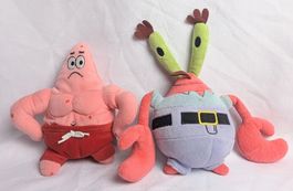 Patrick Star und Mr. Krabs - SpongeBob Schwammkopf - Plüsch
