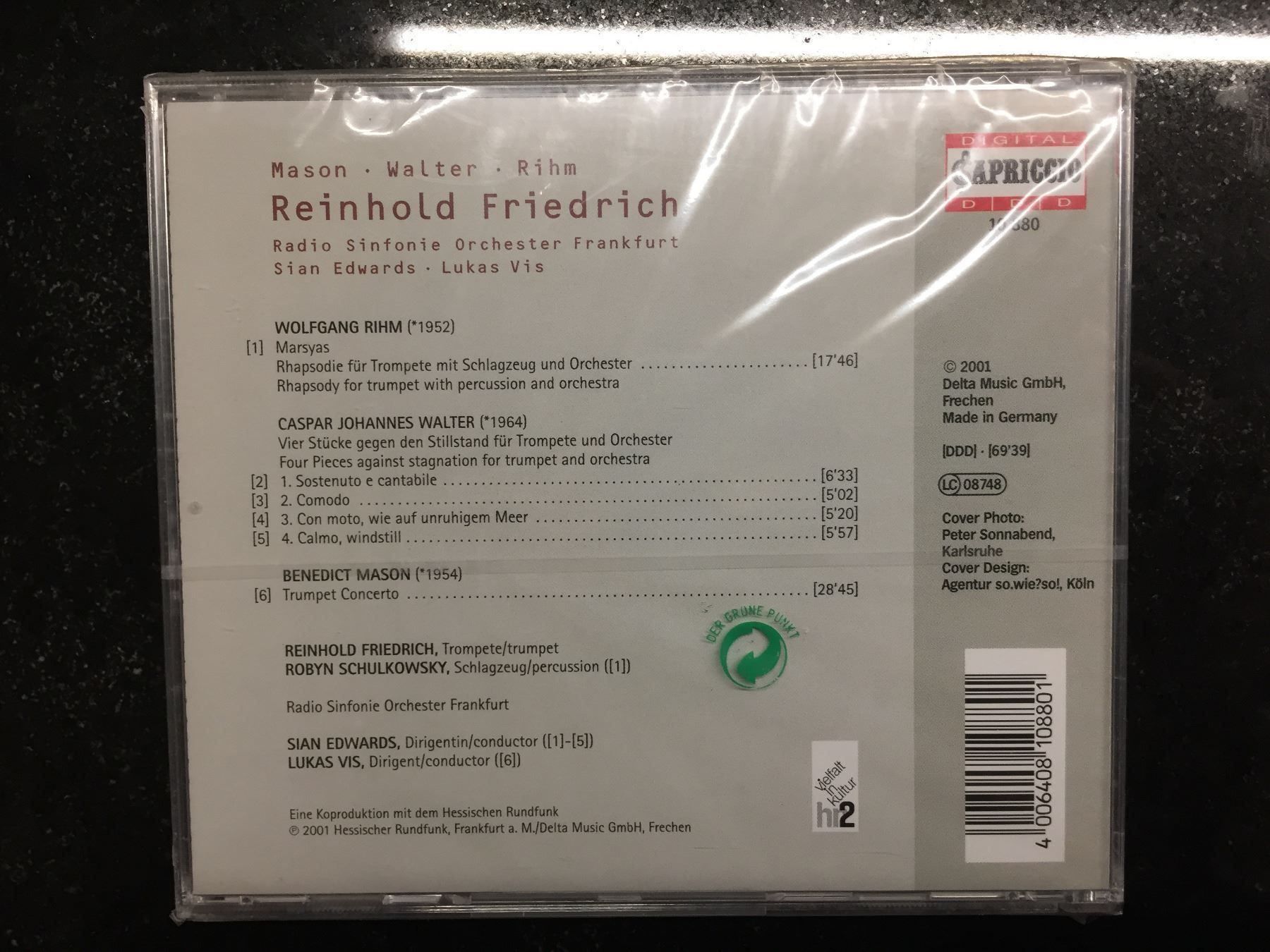 Audiolibri: Reinhold Friedrich Trompetenkonzert – Nuovo e nell'imballaggio originale da Rüti ZH venduto da alumedien 1