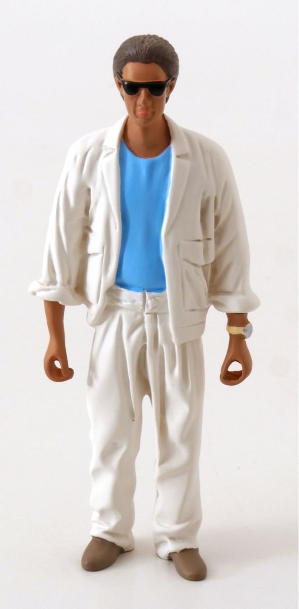 KK-Scale Modellini d'auto: FIGUR SUNNY MIAMI VICE 1:12 KK-SCALE – Nuovo e nell'imballaggio originale da Suhr venduto da Moebelsiralfred