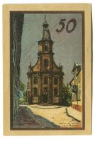 Notgeld "50 Pfennig. Suhl"