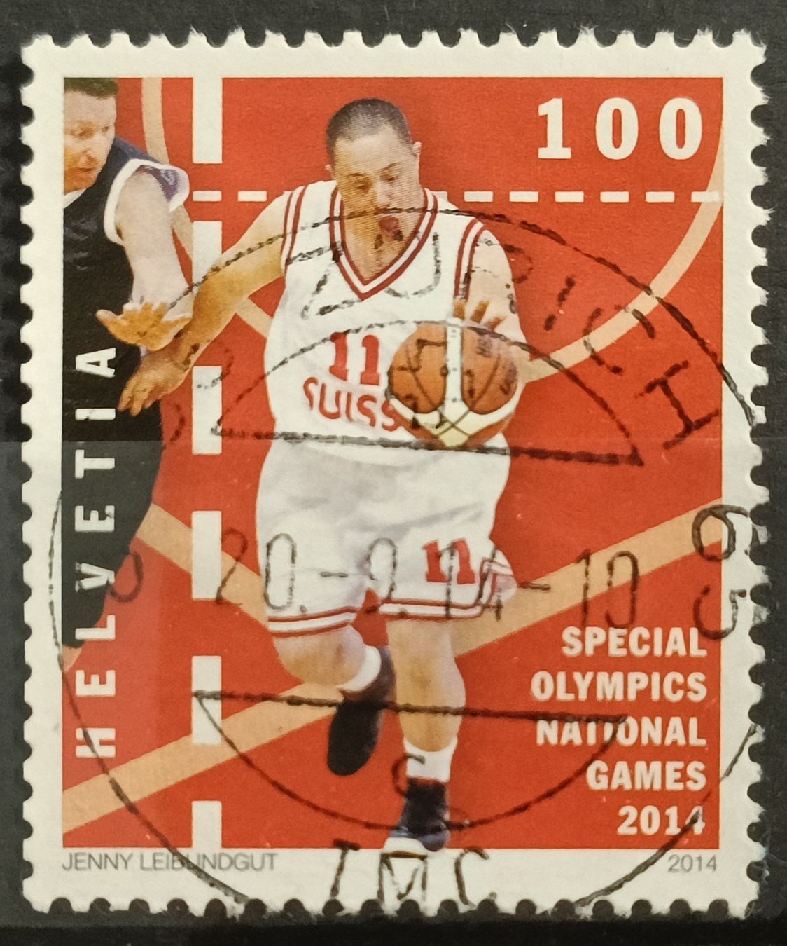 Tous les timbres: 2014 Special Olympics Top Stempel – D'occasion à Dübendorf par goeggi79