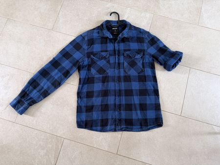 Flannel Hemd CROP Gr. S