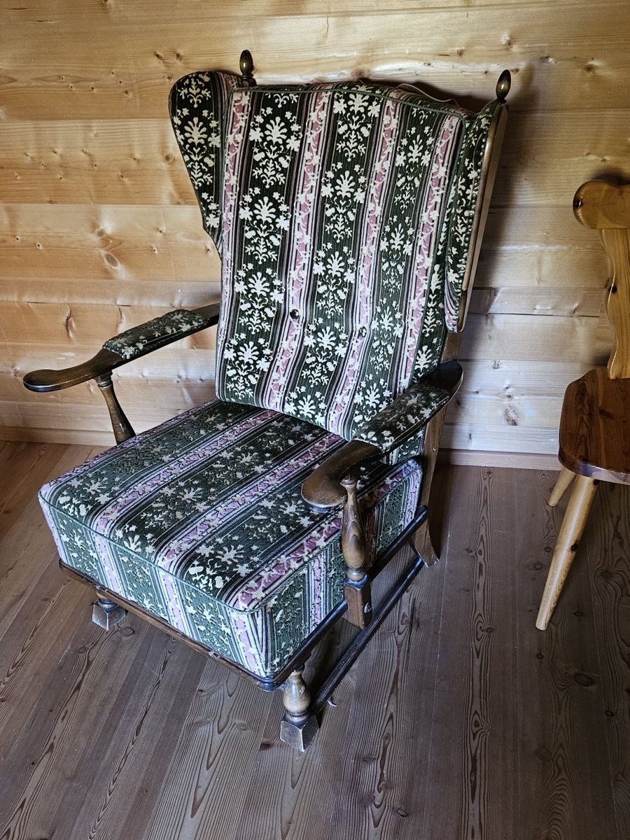 Poltrone:  Sessel mit gemustertem Stoffbezug – Usato da Wollerau venduto da Vivi_02 1