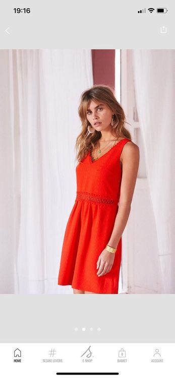 S zane Robe Daniela T36 corail Acheter sur Ricardo