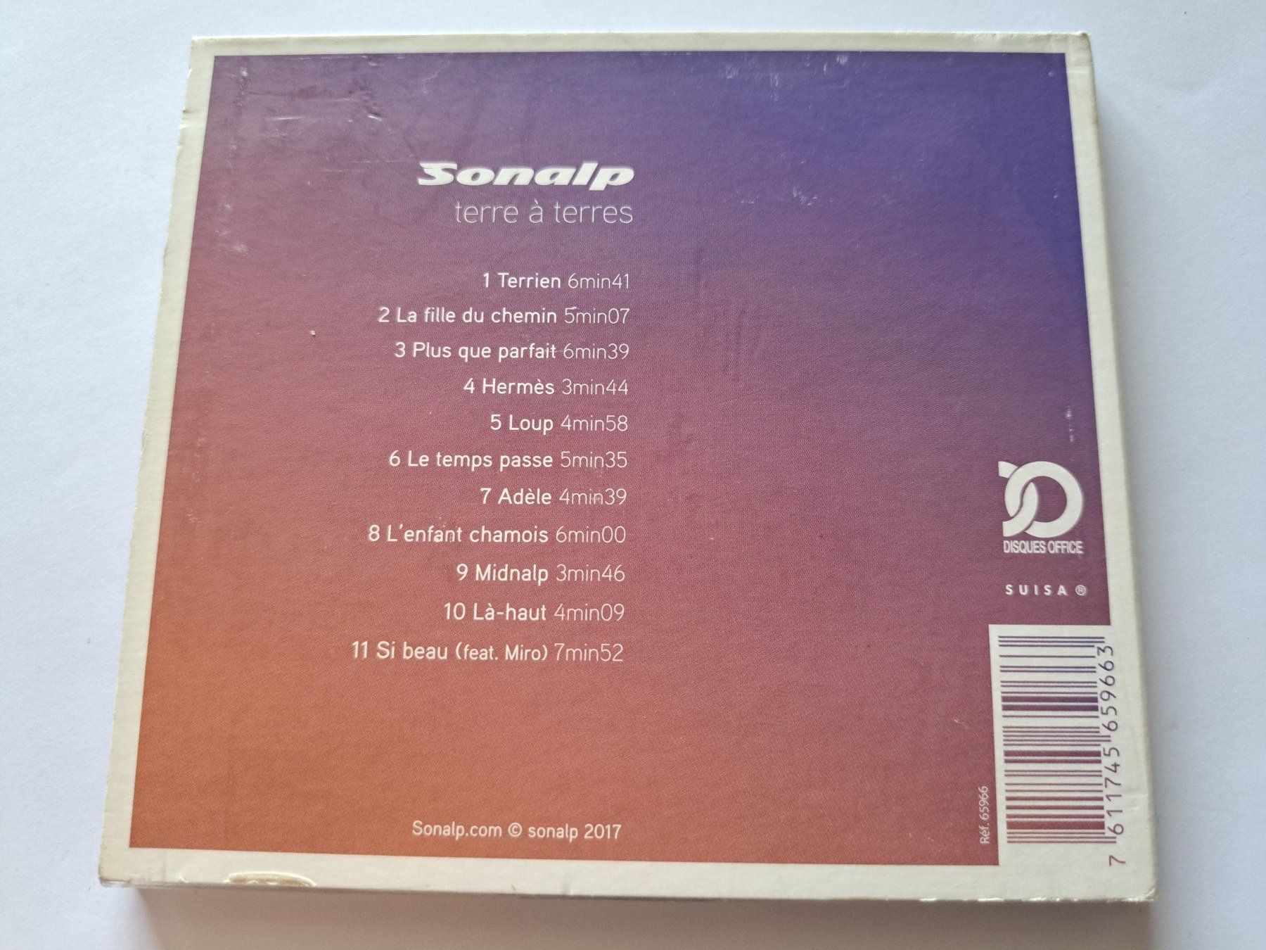 CDs: Cd Sonalp - Terre à Terres – D'occasion à Pully par bro_n52j 2