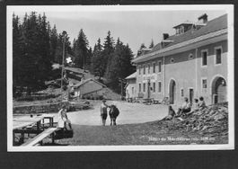 CP,VD Hôtel du Marchairuz , 1931,belebt