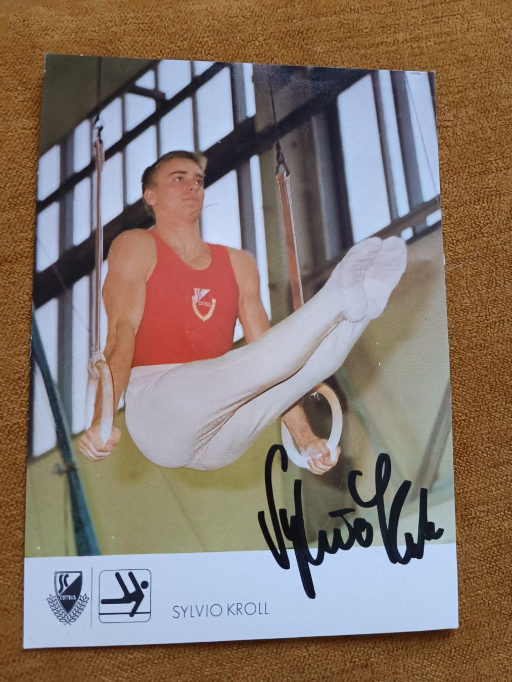 Autografi: Sylvio Kroll - 2x Olympia Silber – Usato da Menziken venduto da Autogramme